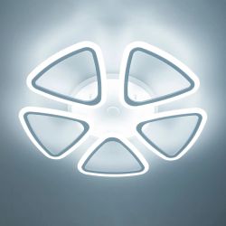 Citilux Мальта Смарт CL234A250E RGB Умная люстра Белая