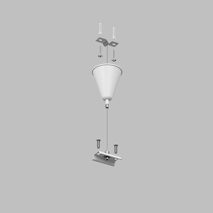 Подвесная система для треков Denkirs Solid Base TR1105-WH
