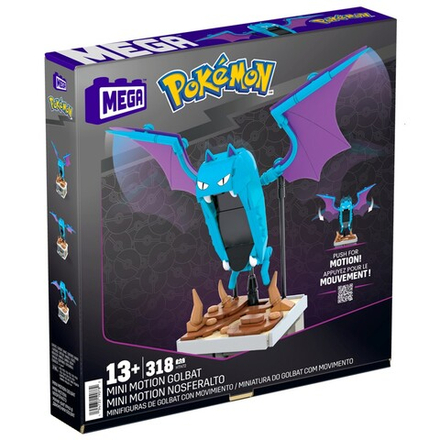 MEGA Pokemon - Коллекционный Голбат для сборки Конструктор 318 дет. HTH72