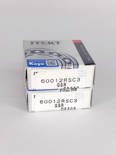 Подшипник KOYO 60012RSC3 12х28х8 мм к-т 2 шт.