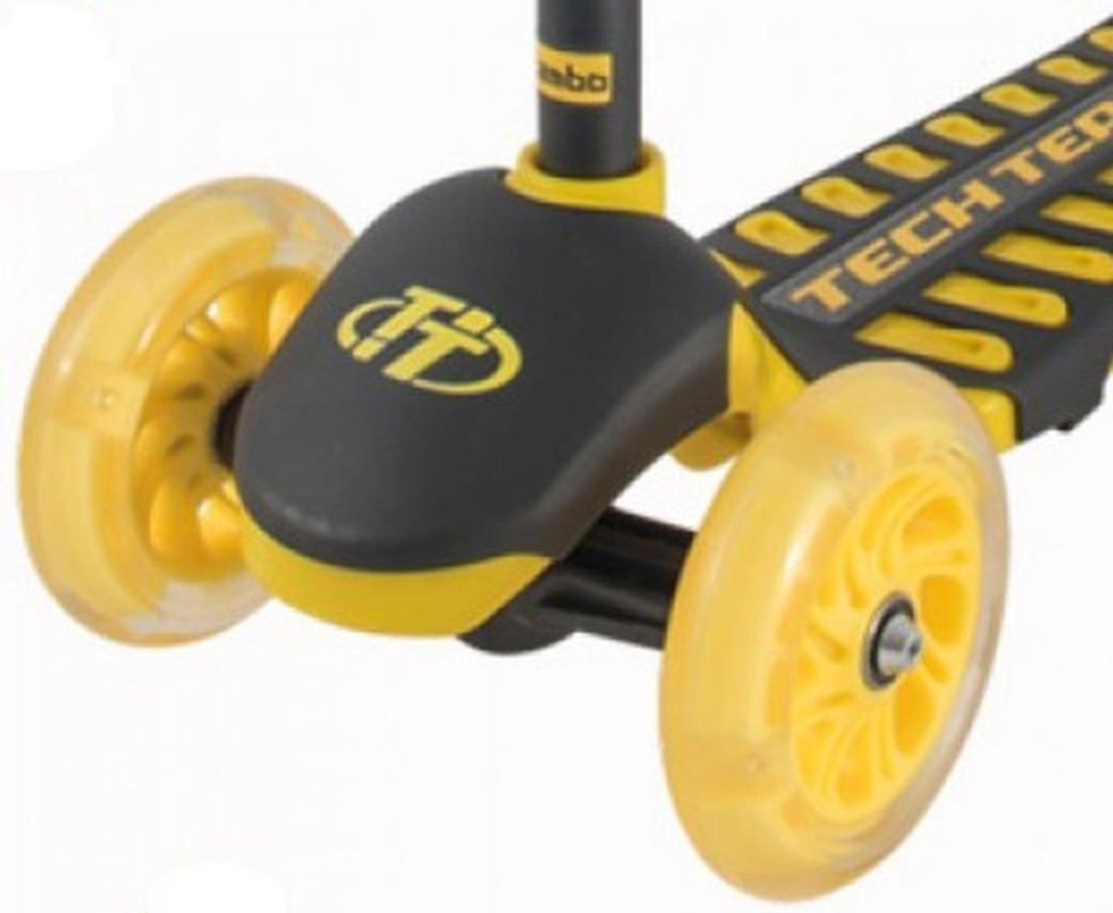 Самокат Tech Team Lambo yellow 1/4 жёлтый
