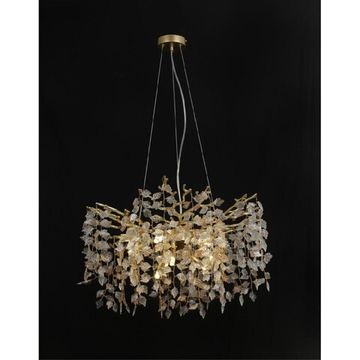 Подвесная люстра 8*G9 OML-52803-08 золото/прозрачный Cavriglia Omnilux