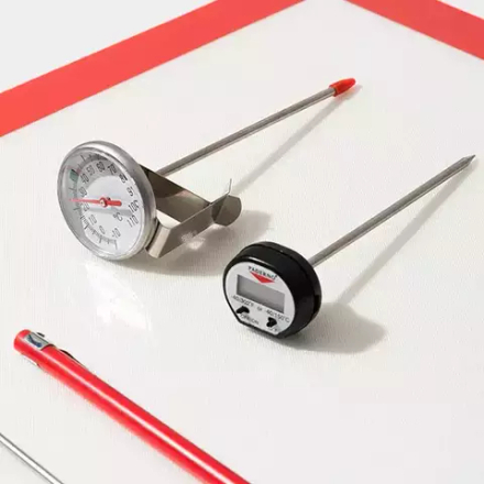 Термометр д/мяса(-50+150C) пластик,сталь D=30,L=150,B=19мм черный,металлич