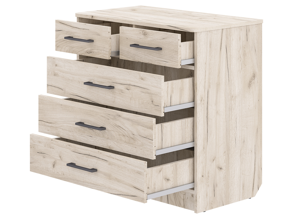 Комод-10 Крафт серый