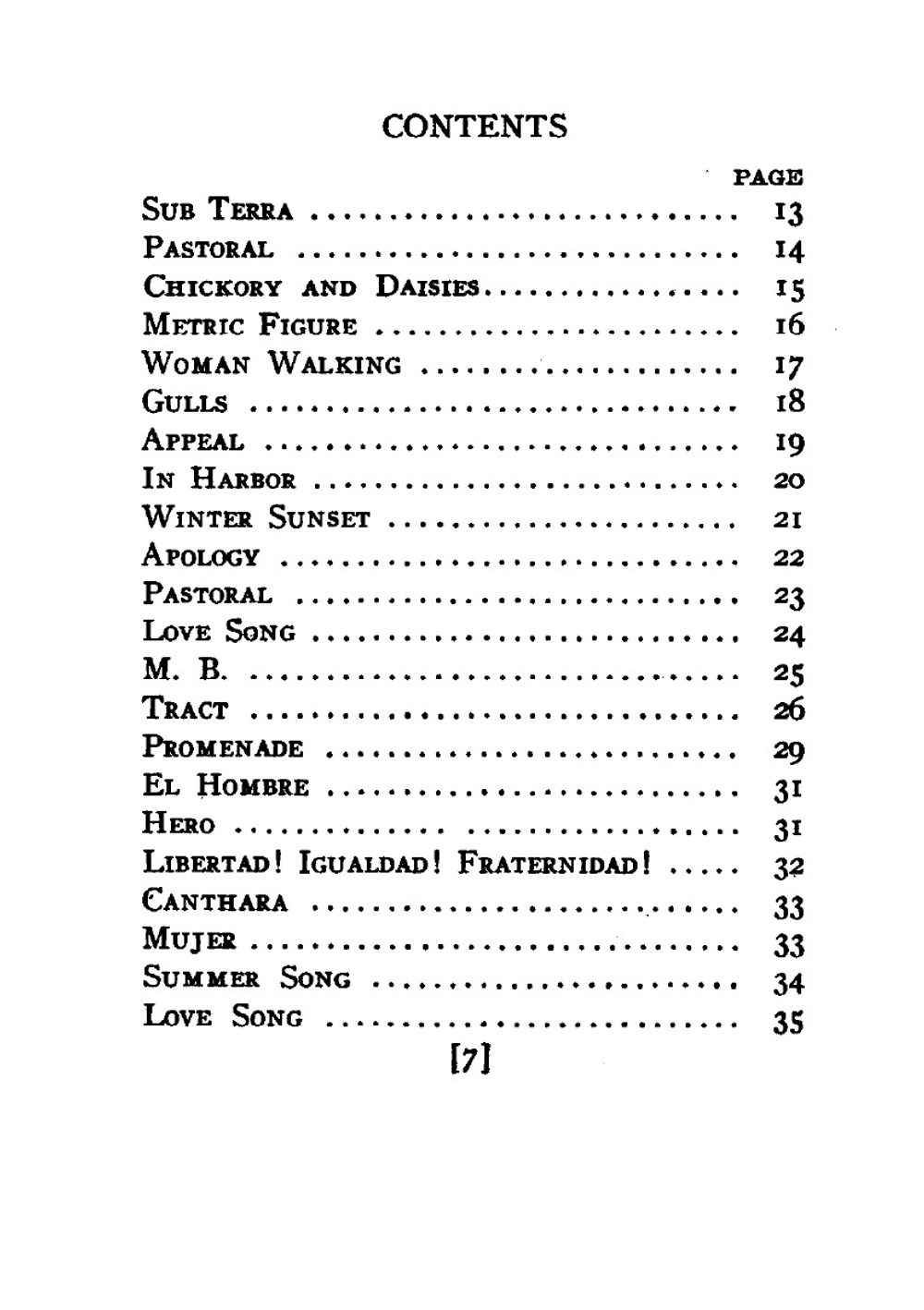 A Book of Poems: Al Que Quiere | William Carlos Williams