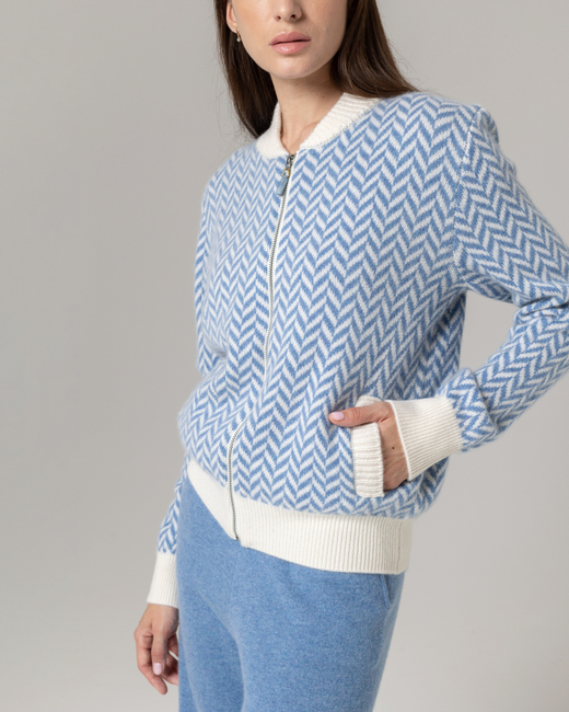 Кашемировый бомбер