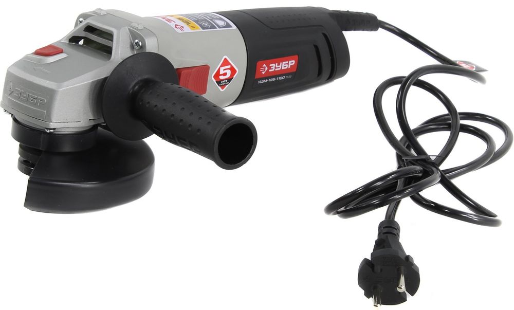 Углошлифовальная машина ЗУБР УШМ-125-1100 ТМ3 1100Вт, 125мм