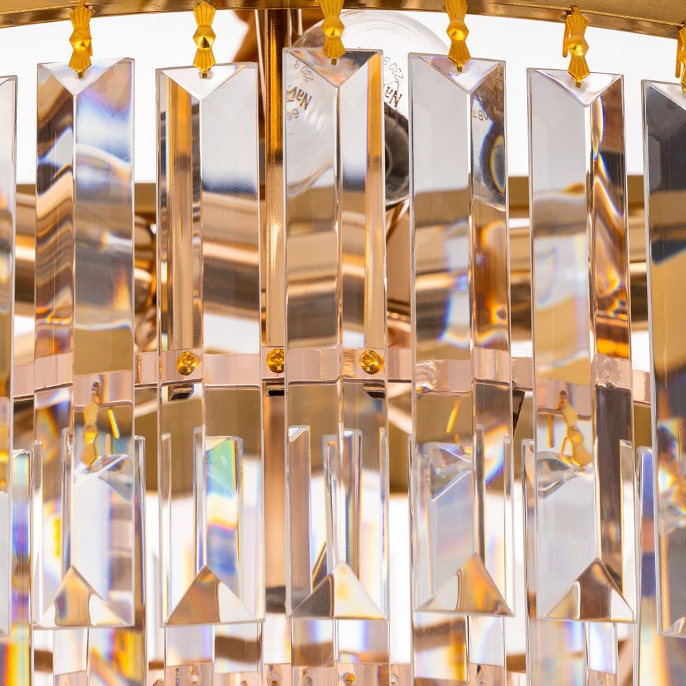 Citilux Ricky CL314143 Люстра подвесная хрустальная