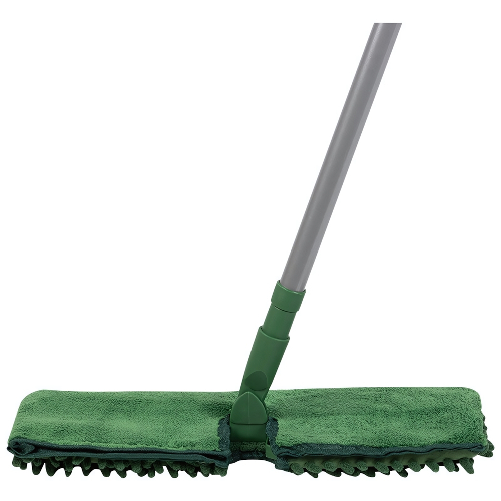 Швабра для пола с насадкой из микрофибры и телесоп.черенком 72-118см, 2-х сторонняя MopM5 Promo