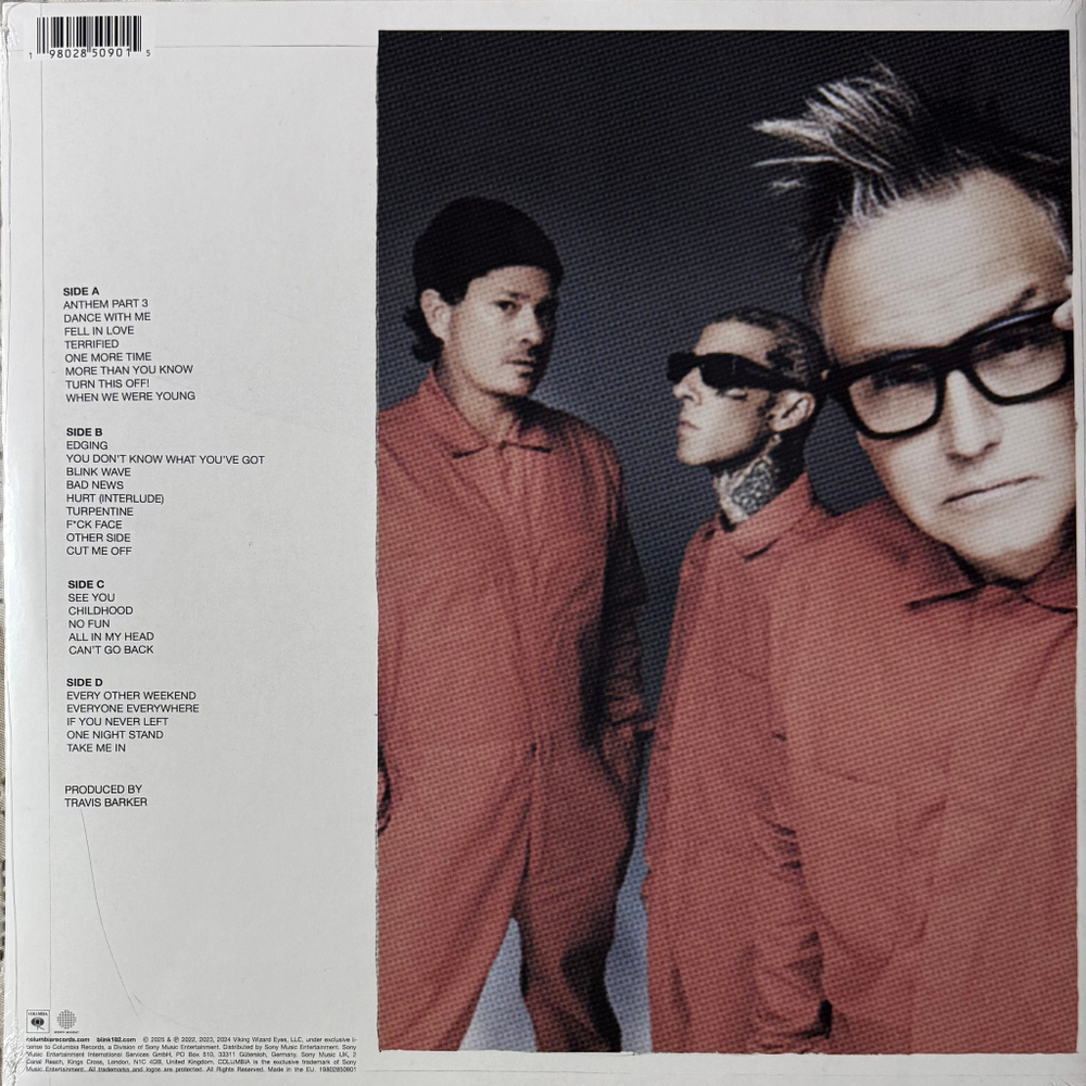 Blink-182 ‎– One More Time... Part-2 2LP (Европа 2025г.) Blue