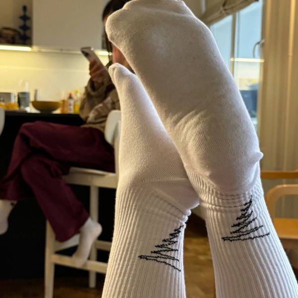 Носки Набор #6 белые - фото 1