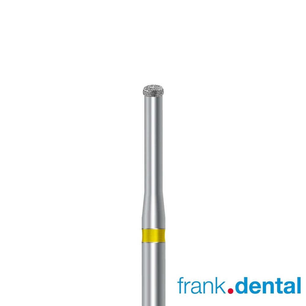 Бор алмазный желтый Frank Dental типа FG - D.839.012.C.FG