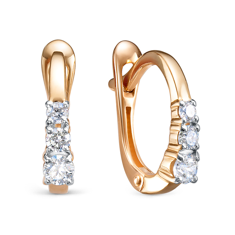 Серьги из золота 585 пробы