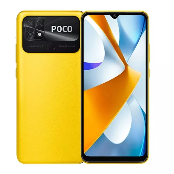 Смартфон Xiaomi POCO C40 4/64ГБ, желтый, Ростест, оф. гарантия