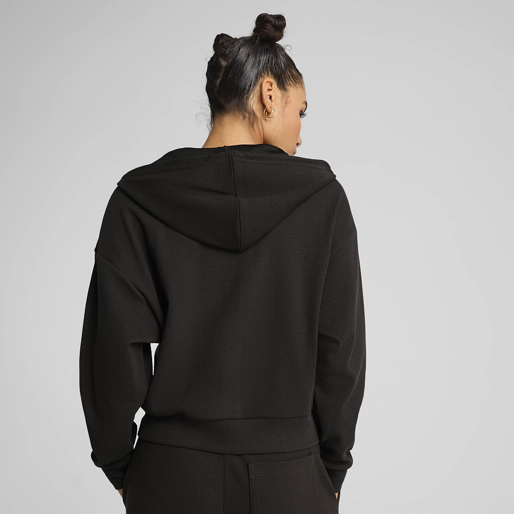 Женская толстовка PUMA HER Crop Full-Zip Hoodie