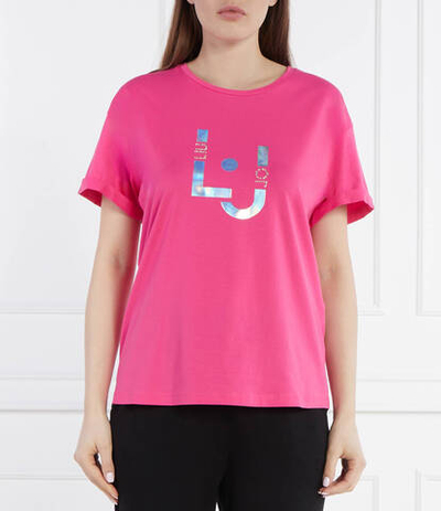 Футболка Liu Jo Beachwear - розовый(VA4153 JS003)