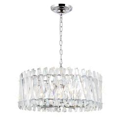 Citilux Ингвар CL334281 Люстра подвесная хрустальная Хром