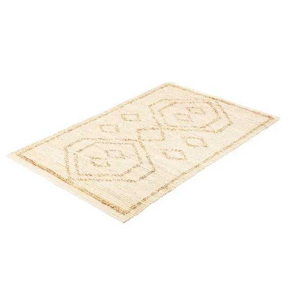 Ковер из джута и переработанного хлопка Kolkata из коллекции Ethnic, 200х300см