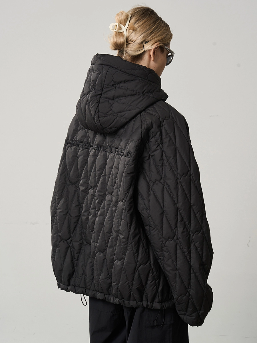 Стёганая куртка HARSHandCRUEL Hooded Quilted Jacket