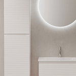 Тумба подвесная под раковину Sancos Folk, Bianco 590х445х500