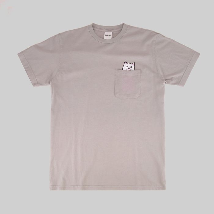 Футболка мужская Ripndip Lord Nermal Peace Pocket Tee артикул:RND10104 - купить в магазине Дайс