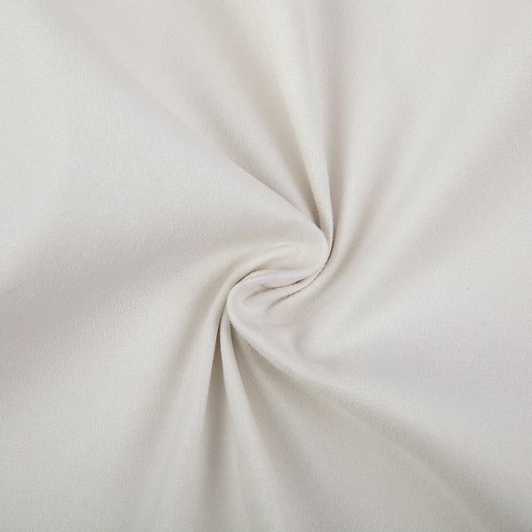 Замша искусственная Woven Suede 175 г/м², 147±2 см / 5 метров, 11-0601 white (белый), Peppy Woven Suede