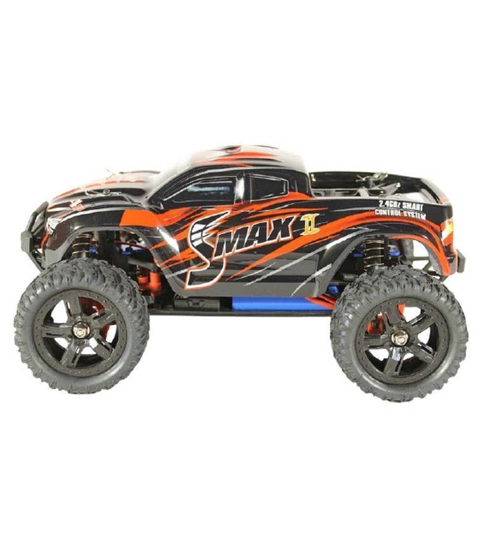 Радиоуправляемый монстр Remo Hobby SMAX Brushless UPGRADE V2.0 (красный) 4WD 2.4G 1/16 RTR