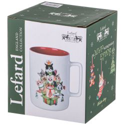 КРУЖКА LEFARD "ЗАМУРЧАТЕЛЬНАЯ ЕЛКА" 400МЛ