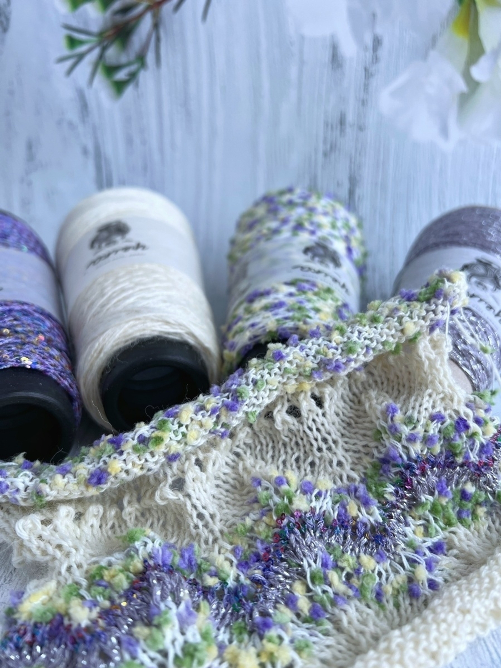 Трикотажная пряжа для вязания CARIOKA