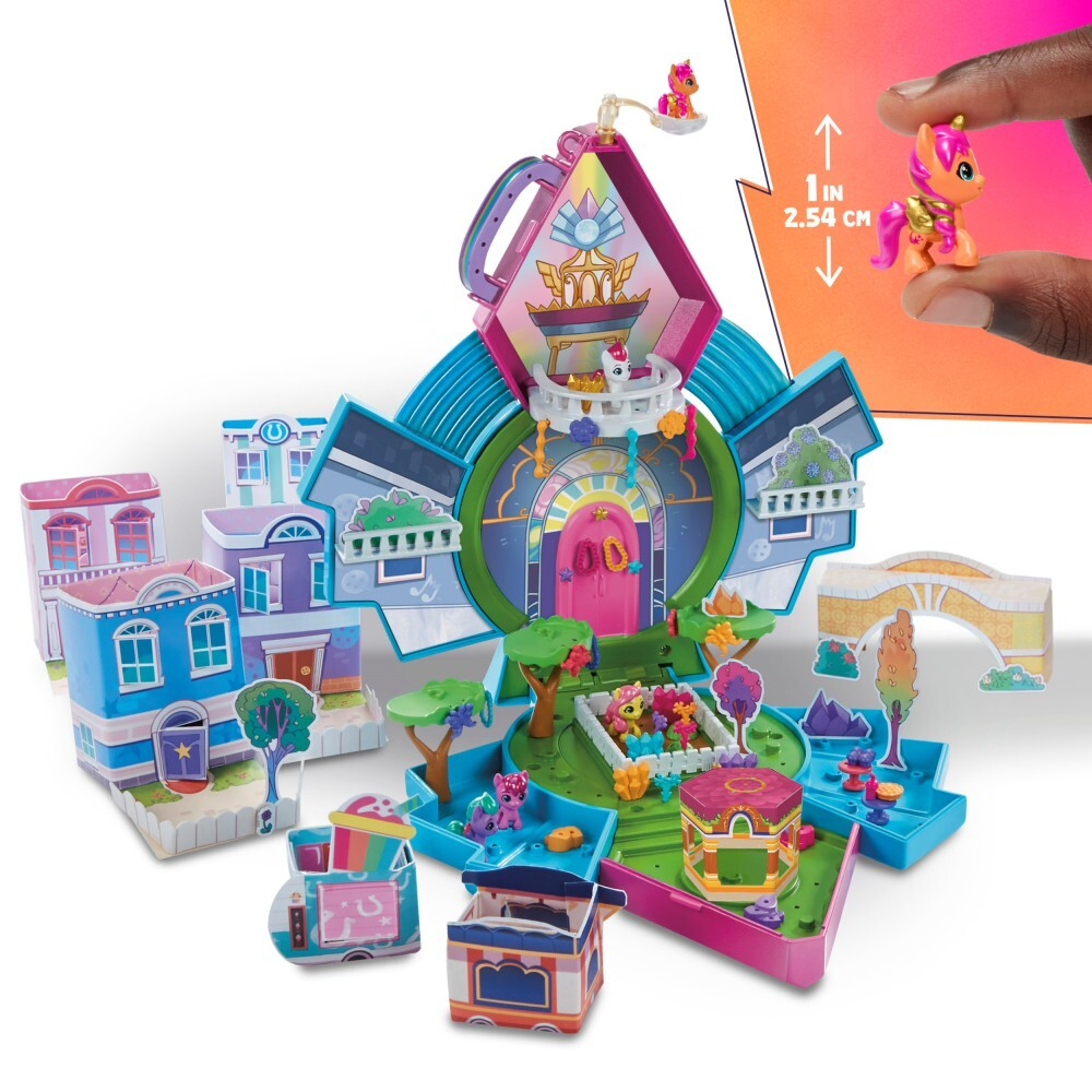 My Little Pony - Набор хрустальных фонарей для пони Mini World Magic + 5 фигурок F3875 / артикул   F3875  / GTIN 5010994117900