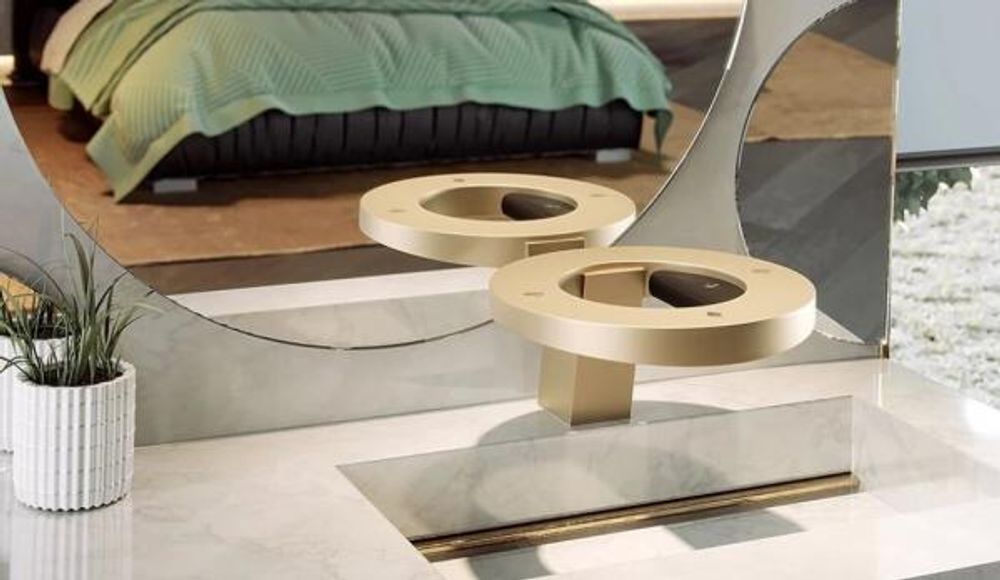 Сушилка сенсорная многофункциональная 1200 W алюминий CONCEPT3 01901.GD золото