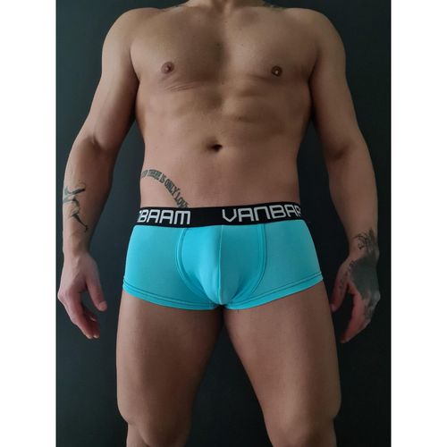 Мужские трусы хипсы голубые Van Baam 48144