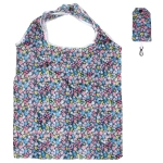 Сумка - шоппер с карабином «ИДЕЯДОМА», принт васильки, 60*38см/нагрузка до 10кг (инд. пакет истикер)