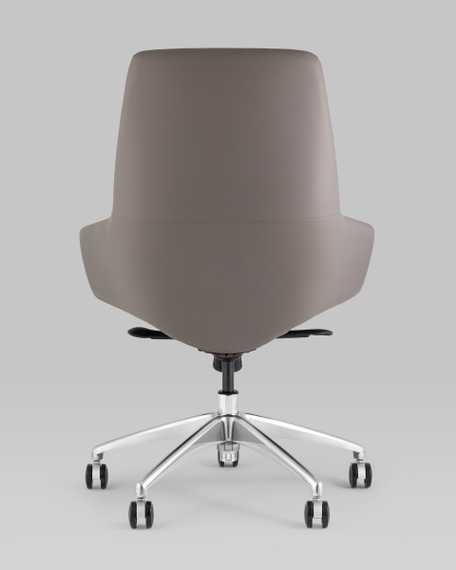 Кресло офисное TopChairs Bow серый