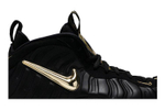 Кроссовки Nike Foamposite Pro Black Metallic Gold (Женская размерная сетка)