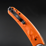 Нож складной Перемен Лисичка Оранжевая (blackwash)