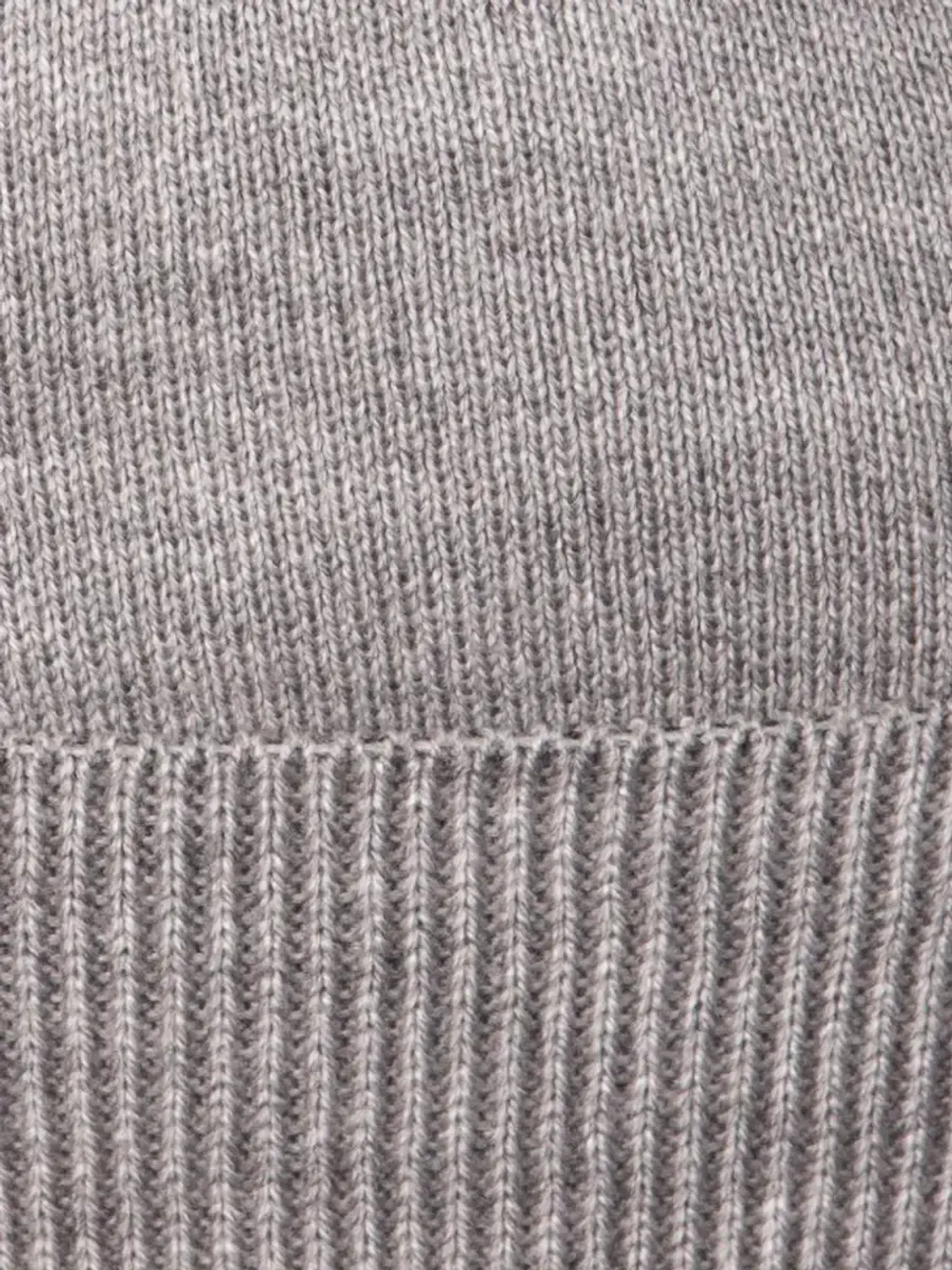 Шапка бини зимняя вязаная