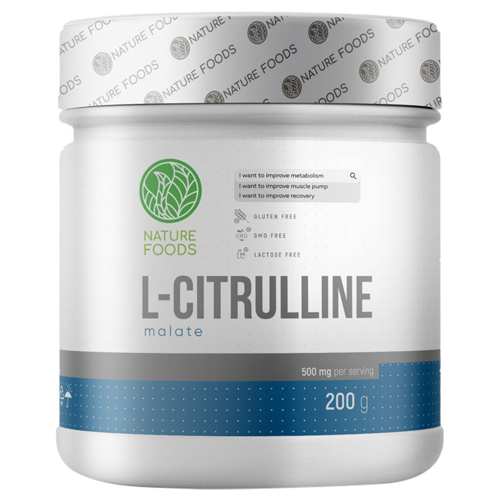 Nature Foods L-Citrulline Malate (200 гр.) [M]