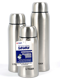 Классический термос Tiger MBK-A060 XS, 0.6л (серебристый)