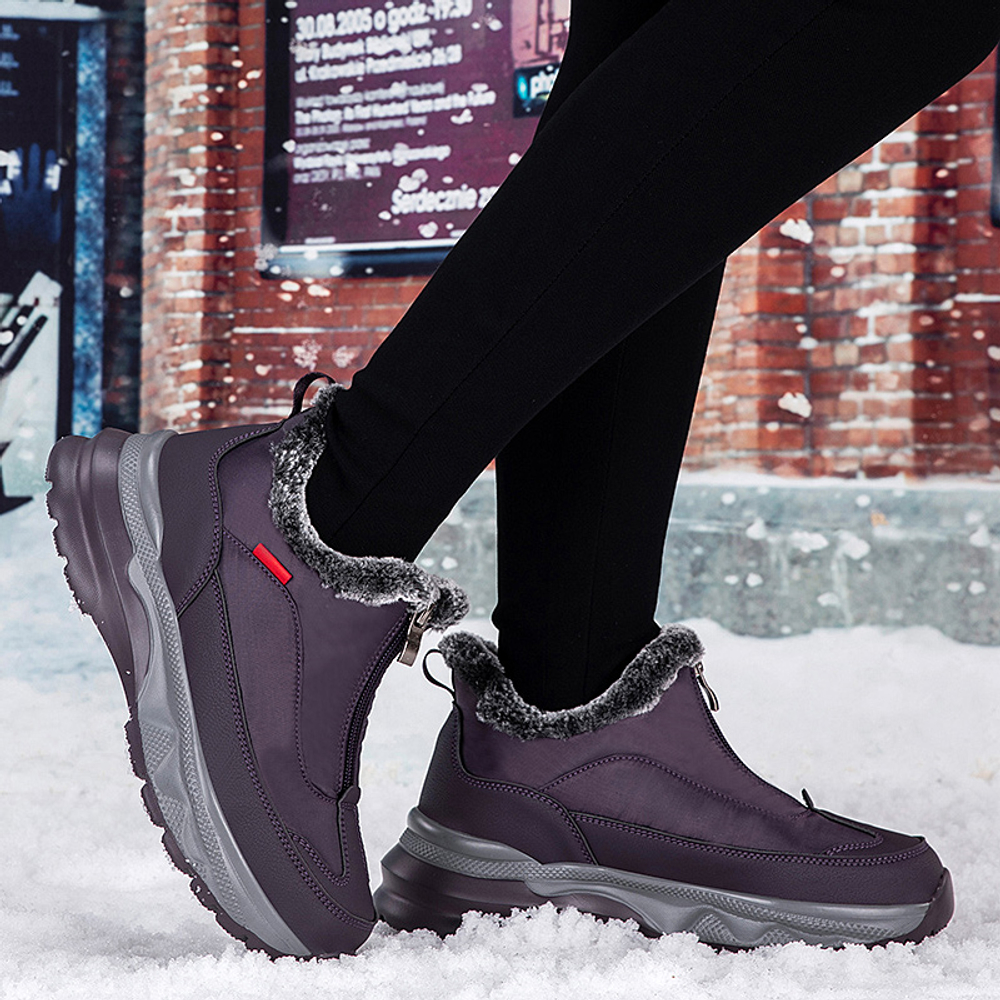 CHENGSHILUOTUO Elderly Insulated Shoes Unisex