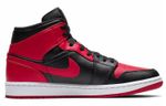 Кроссовки Jordan Air Jordan 1 Mid "Red And Black"