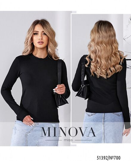 Водолазка 700-черный Minova Фото 1
