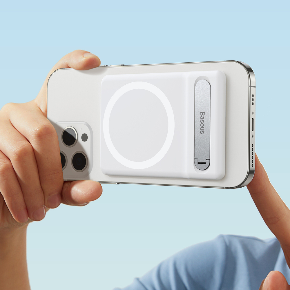 Подставка для телефона Baseus Foldable Magnetic Bracket (MagSafe) - White
