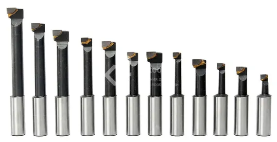 Набор резцов к расточной головке F1-18, 12 шт.