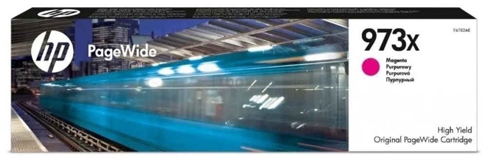 Картриджи HP F6T82AE пурпурный