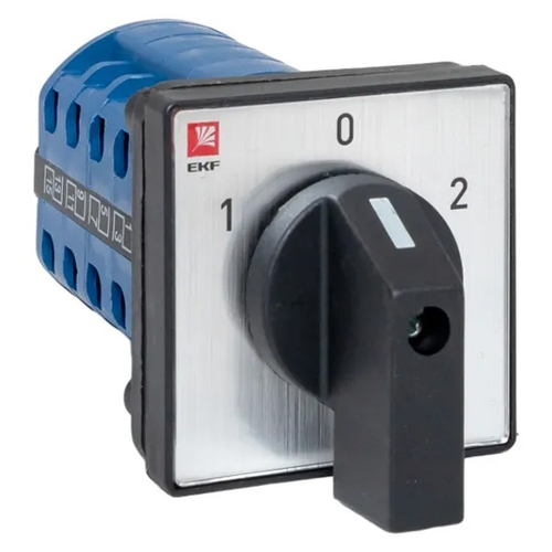 Переключатель кулачковый ПК-1-24 10А 4P "1-0-2" IP20 EKF pk-1-24-10