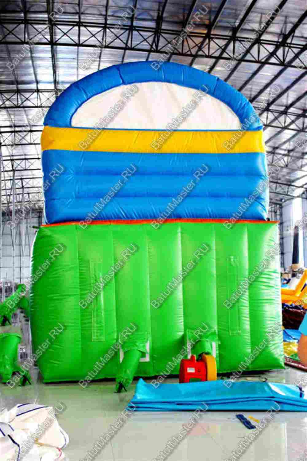 Коммерческий надувной батут "Жонглирующий клоун" 7*3.5*4.5 м