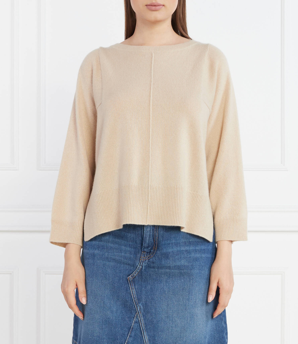 Кашемировый свитер ALCE Weekend MaxMara - бежевый(536601396)