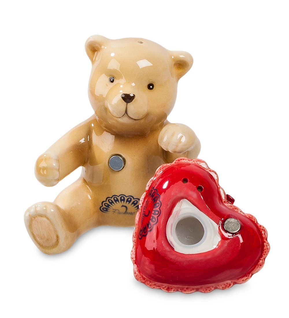 Pavone CMS-14/17 Набор cоль-перец «Влюбленный мишка»