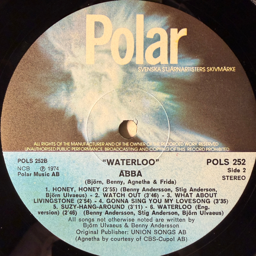 Виниловая пластинка ABBA - Waterloo LP